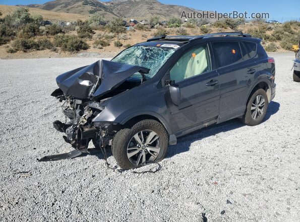 JTMRFREV3JJ193674 2018 TOYOTA RAV4 Charcoal Przód lewy