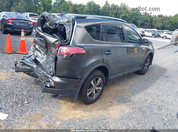 JTMRFREV7JJ725766 2018 TOYOTA LE Серый Задняя правая четверть