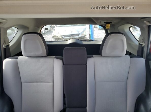 JTMRFREVXJD236373 2018 TOYOTA RAV4 Red Вид задніх сидінь