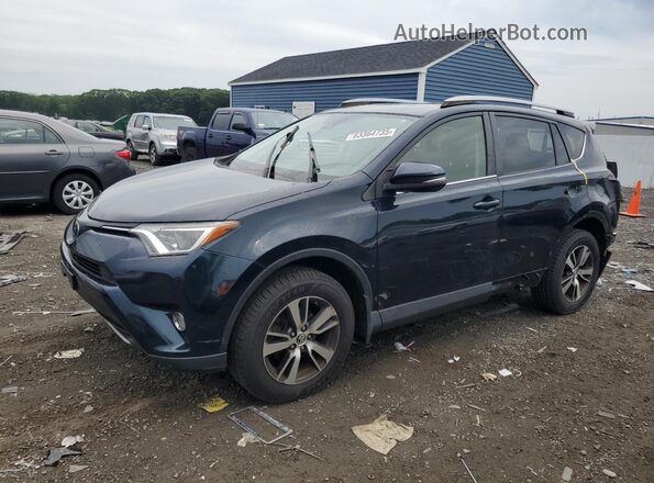 JTMRFREVXJD255960 2018 TOYOTA RAV4 Синий Передняя левая четверть