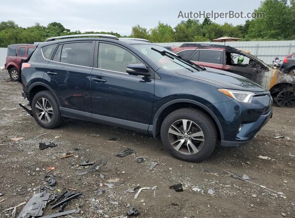 JTMRFREVXJD255960 2018 TOYOTA RAV4 Синий Передняя правая четверть
