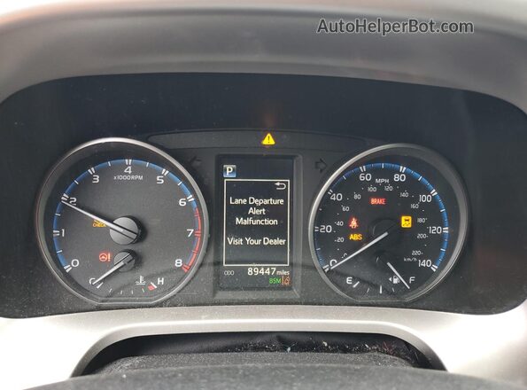 JTMRFREVXJD255960 2018 TOYOTA RAV4 Синий Вид щитка приборов