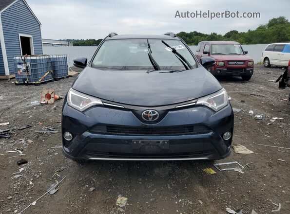 JTMRFREVXJD255960 2018 TOYOTA RAV4 Синий Вид спереди
