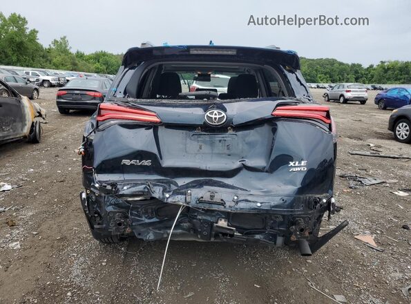 JTMRFREVXJD255960 2018 TOYOTA RAV4 Синий Вид сзади