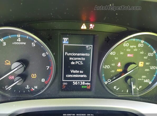 JTMWFREV0JJ165494 2018 TOYOTA LE Белый Вид задних сидений