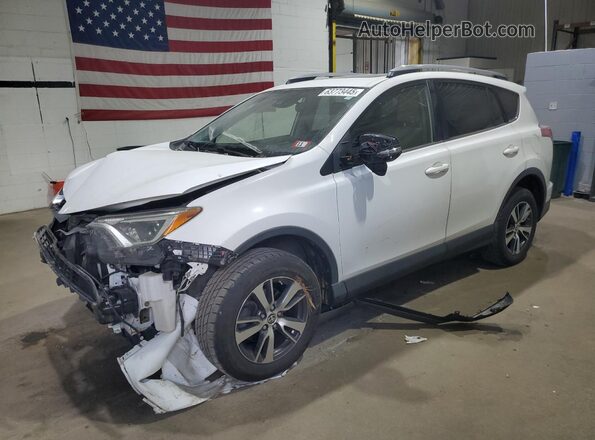 JTMWFREV2JD124461 2018 TOYOTA RAV4 White Przód lewy