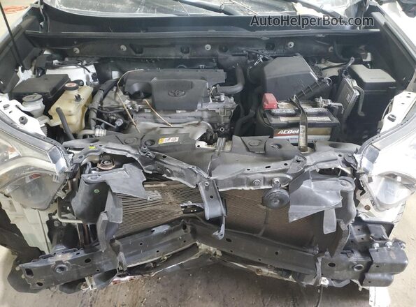 JTMWFREV2JD124461 2018 TOYOTA RAV4 White Widok komory silnika
