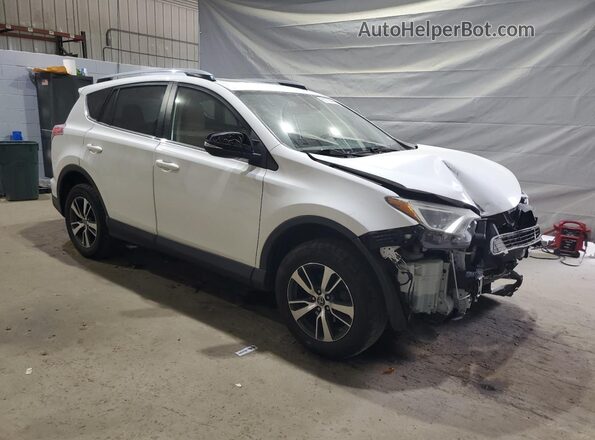 JTMWFREV2JD124461 2018 TOYOTA RAV4 White Przód prawy