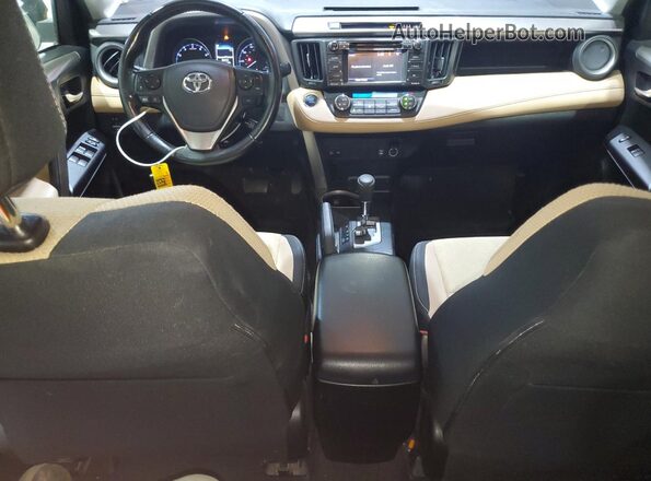JTMWFREV2JD124461 2018 TOYOTA RAV4 White Widok deski rozdzielczej