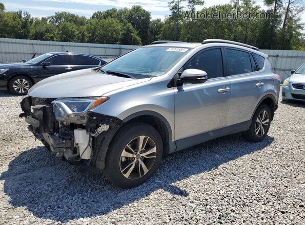 JTMWFREV9JD121881 2018 TOYOTA RAV4 Silver Front left