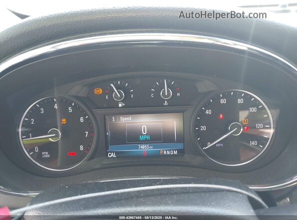 KL4CJASBXLB333498 2020 BUICK ENCORE Серебряный Вид задних сидений