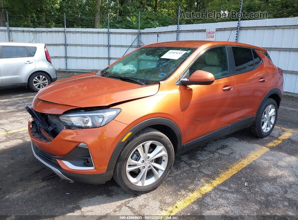 KL4MMBS27PB130883 2023 BUICK ENCORE Orange Vista tres cuartos delantera izquierda