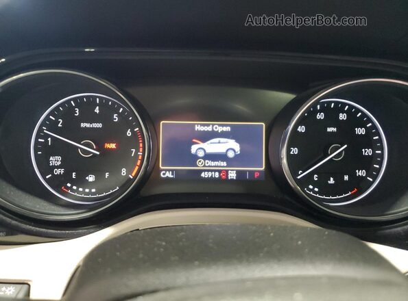 KL4MMESL2MB174666 2021 BUICK ENCORE Black Вид щитка приладів