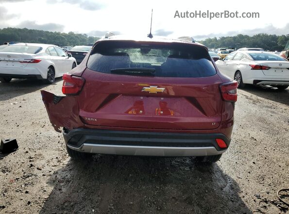 KL77LHEP0SC251819 2025 CHEVROLET TRAX Red Vista trasera