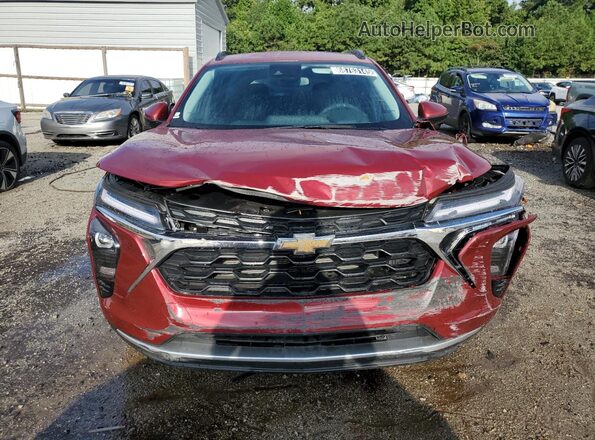 KL77LHEP0SC251819 2025 CHEVROLET TRAX Red Vista frontal
