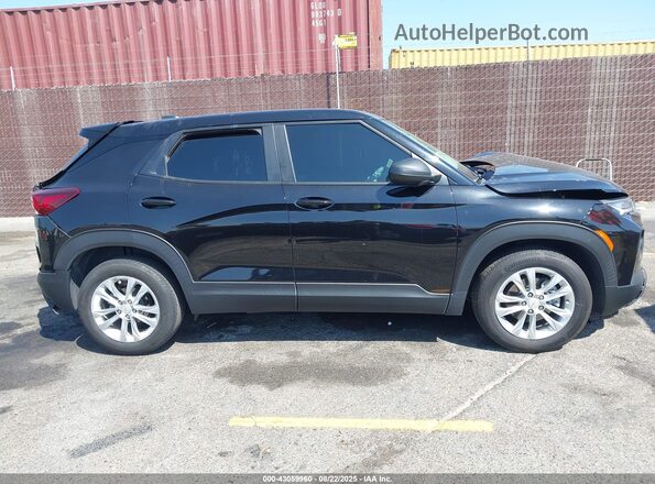 KL79MMS21PB109984 2023 CHEVROLET TRAILBLAZER Черный Вид задней части салона