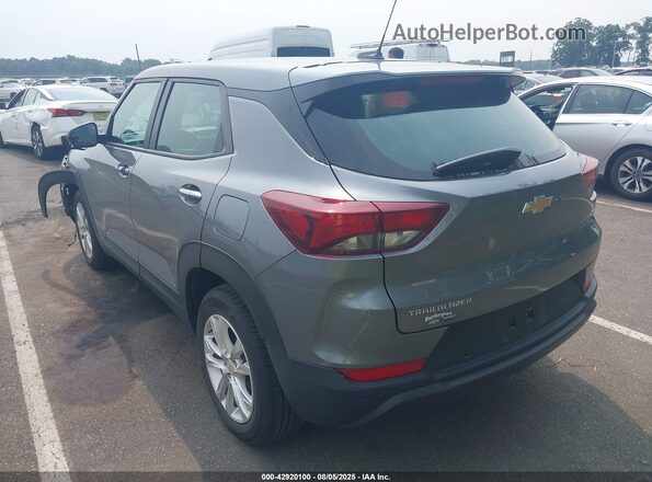 KL79MMS24MB124149 2021 CHEVROLET TRAILBLAZER Gray Задня ліва чверть