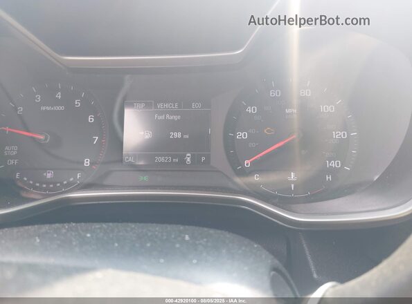 KL79MMS24MB124149 2021 CHEVROLET TRAILBLAZER Gray Вид задніх сидінь