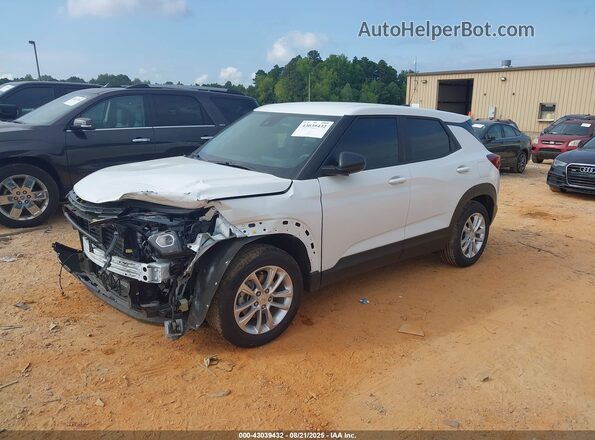 KL79MMSL5SB092088 2025 CHEVROLET TRAILBLAZER Белый Передняя левая четверть