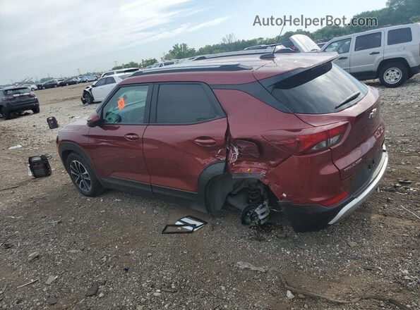 KL79MPSP6SB091388 2025 CHEVROLET TRAILBLAZER Maroon Rear left