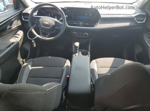 KL79MPSPXSB010795 2025 CHEVROLET TRAILBLAZER Blue Dashboard view