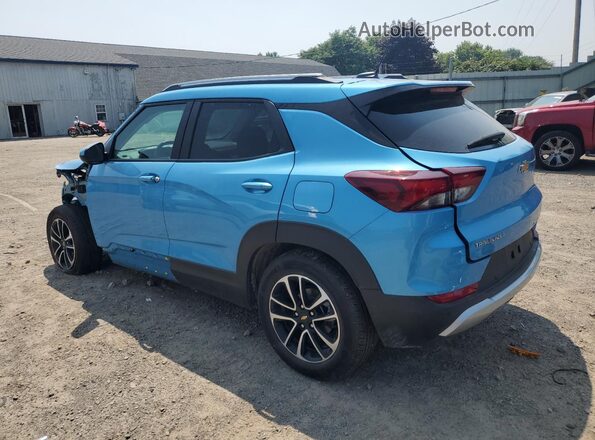 KL79MPSPXSB010795 2025 CHEVROLET TRAILBLAZER Blue Rear left