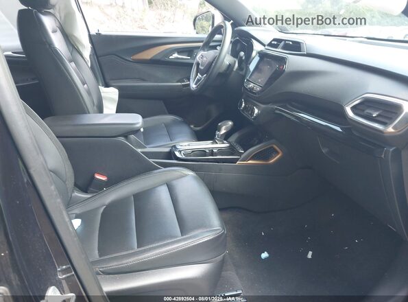 KL79MSSL3MB129744 2021 CHEVROLET TRAILBLAZER Dark Blue Front interior view