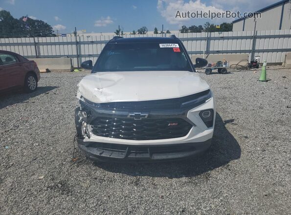 KL79MTSL1RB181404 2024 CHEVROLET TRAILBLAZER White Widok z przodu