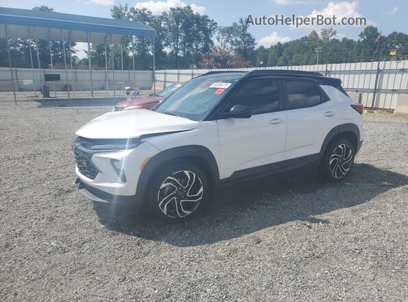 KL79MTSL1RB181404 2024 CHEVROLET TRAILBLAZER White Przód lewy