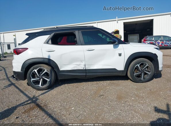 KL79MTSL5MB018022 2021 CHEVROLET TRAILBLAZER White Rear interior view