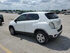 2018 Chevrolet Trax Ls White vin: KL7CJKSB5JB527555