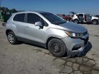 2018 Chevrolet Trax Ls Silver vin: KL7CJKSB7JB599972