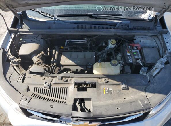 KL7CJKSB7JB599972 2018 CHEVROLET TRAX Silver ძრავის განყოფილების ხედი