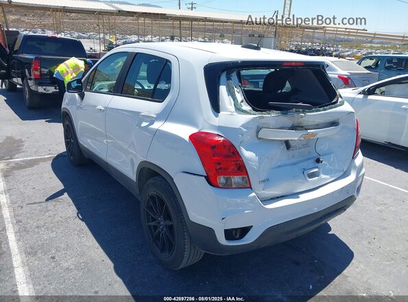KL7CJKSBXJB723376 2018 CHEVROLET TRAX Белый Задняя левая четверть