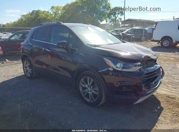 KL7CJLSB2LB353338 2020 CHEVROLET TRAX Purple Front right