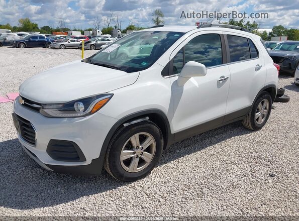 KL7CJLSB5JB689532 2018 CHEVROLET TRAX White წინა მარცხენა ხედი სამი მეოთხედიდან