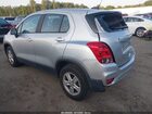 2018 Chevrolet Trax Ls Silver vin: KL7CJNSB6JB723196