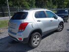 2018 Chevrolet Trax Lt Silver vin: KL7CJPSB0JB707815