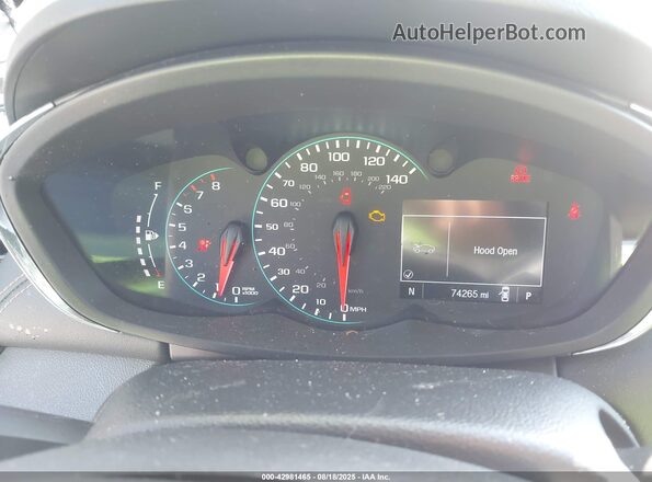 KL7CJPSB0JB707815 2018 CHEVROLET TRAX Silver Вид задніх сидінь