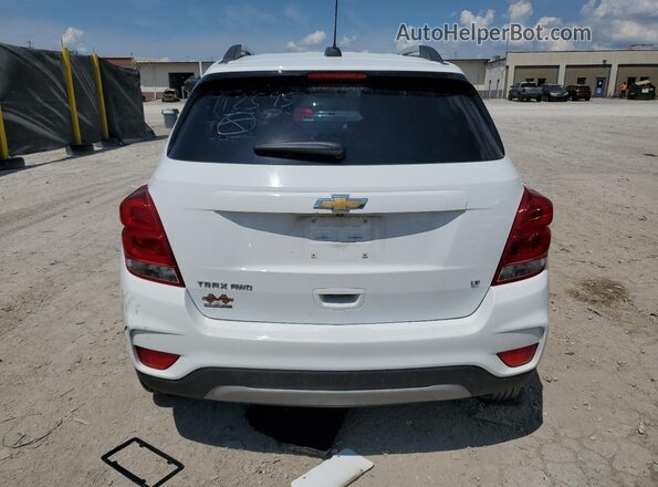 KL7CJPSB4JB712595 2018 CHEVROLET TRAX White უკანა ხედი