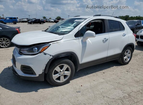 KL7CJPSB4JB712595 2018 CHEVROLET TRAX White წინა მარცხენა ხედი სამი მეოთხედიდან