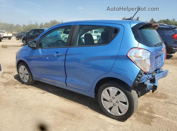 KL8CB6SA0JC475754 2018 CHEVROLET SPARK Blue Tył lewy