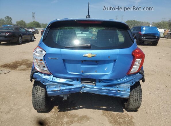 KL8CB6SA0JC475754 2018 CHEVROLET SPARK Blue Widok z tyłu