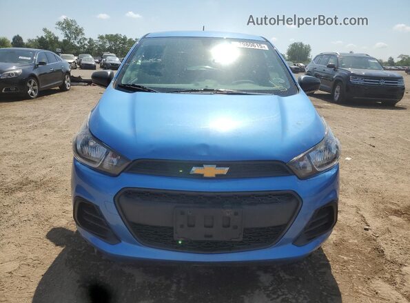 KL8CB6SA0JC475754 2018 CHEVROLET SPARK Blue Widok z przodu