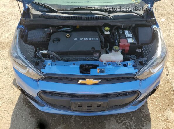 KL8CB6SA0JC475754 2018 CHEVROLET SPARK Blue Widok wnętrza z tyłu
