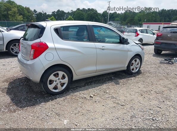 KL8CB6SA0MC219845 2021 CHEVROLET SPARK Silver Trasero derecho
