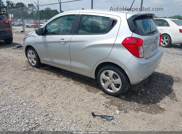 KL8CB6SA0MC219845 2021 CHEVROLET SPARK Silver Trasero izquierdo