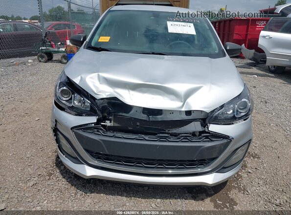 KL8CB6SA0MC219845 2021 CHEVROLET SPARK Silver Vista frontal