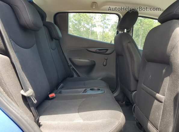 KL8CB6SA1JC433318 2018 CHEVROLET SPARK Blue Вид задніх сидінь
