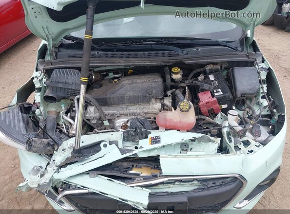 KL8CD6SA4JC440127 2018 CHEVROLET SPARK Teal უკანა ხედი